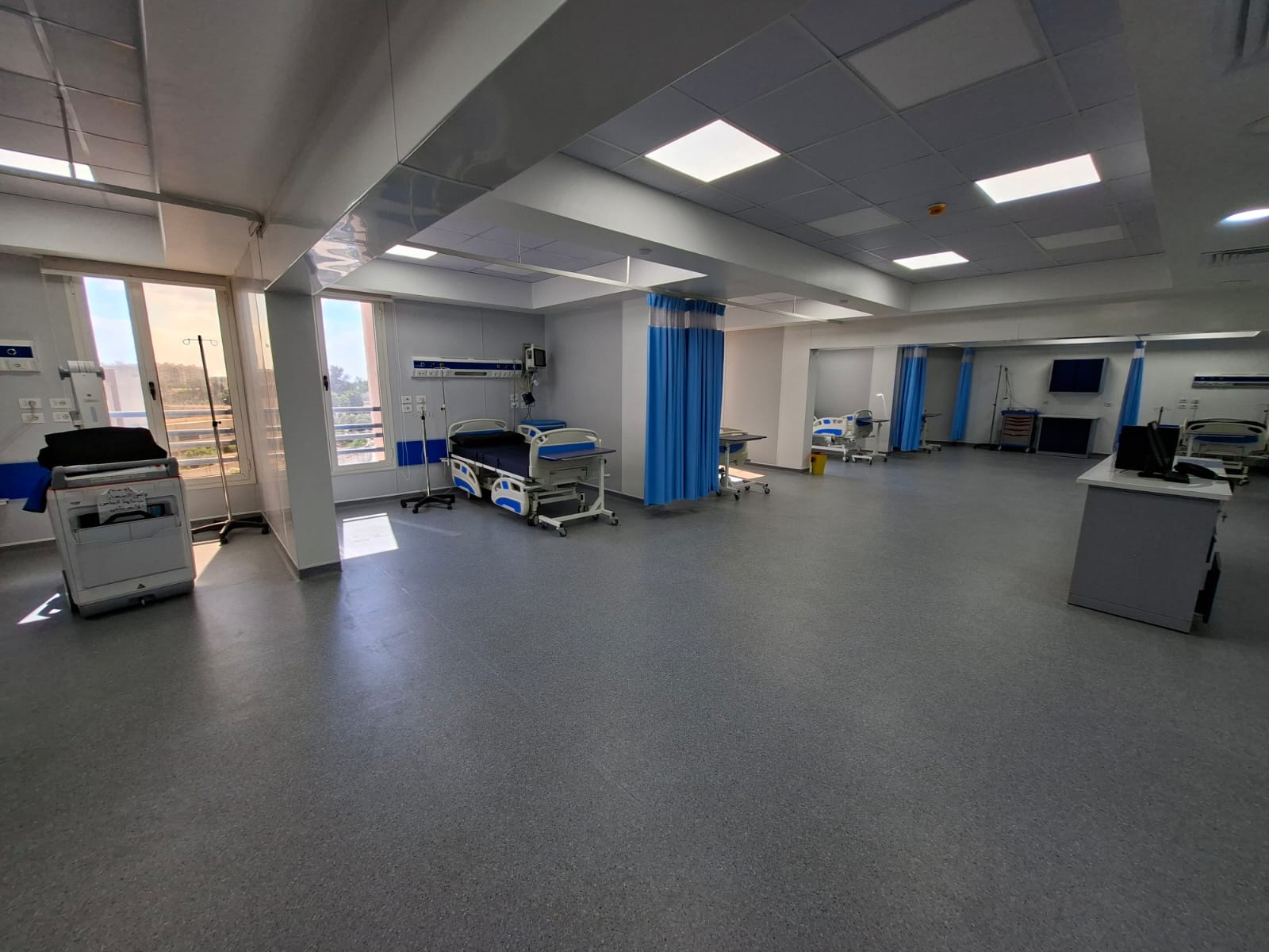Spacious ICU Room